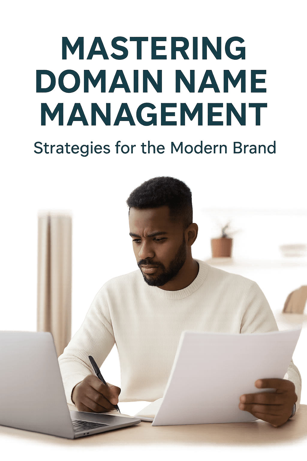 Cover image for the Ace Intl Media eBook “Mastering Domain Name Management: Strategies for the Modern Brand”