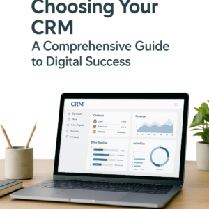 Choosing your CRM guide eBook cover — Ace Intl Media