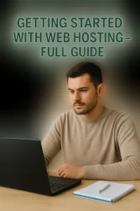 Cover image for the Ace Intl Media eBook “Getting Started with Web Hosting – Full Guide”