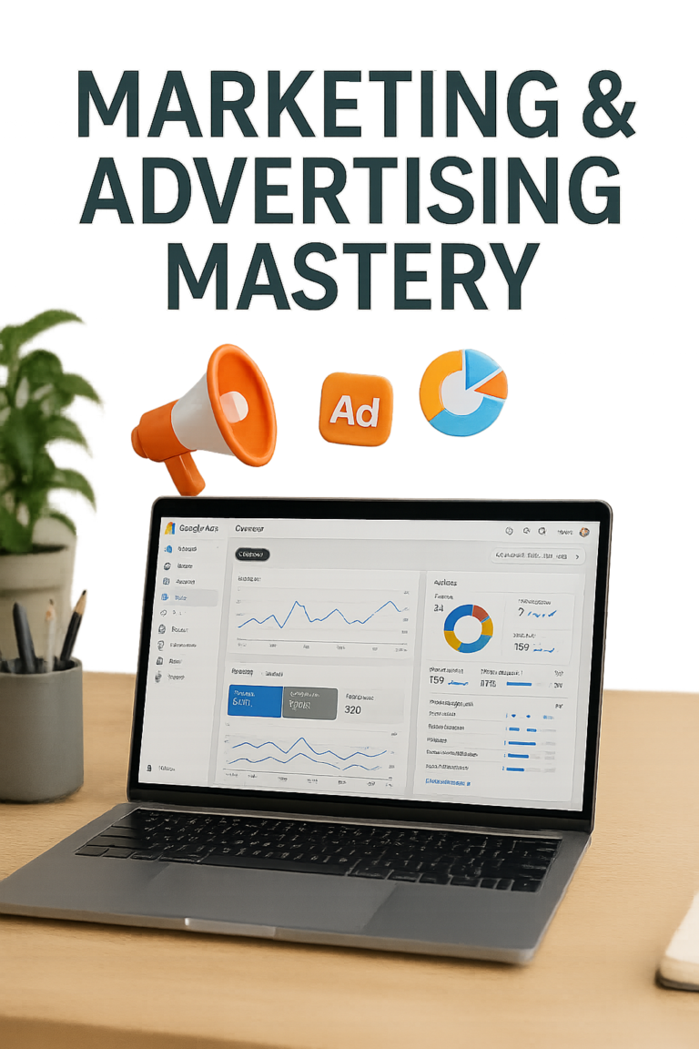 Cover image for the Ace Intl Media eBook “Marketing & Advertising Mastery: Driving Growth in the Digital Era”