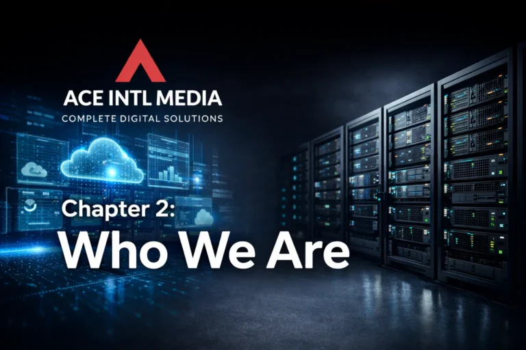 Chapter 2 Who We Are servers and virtual private servers by Ace Intl Media