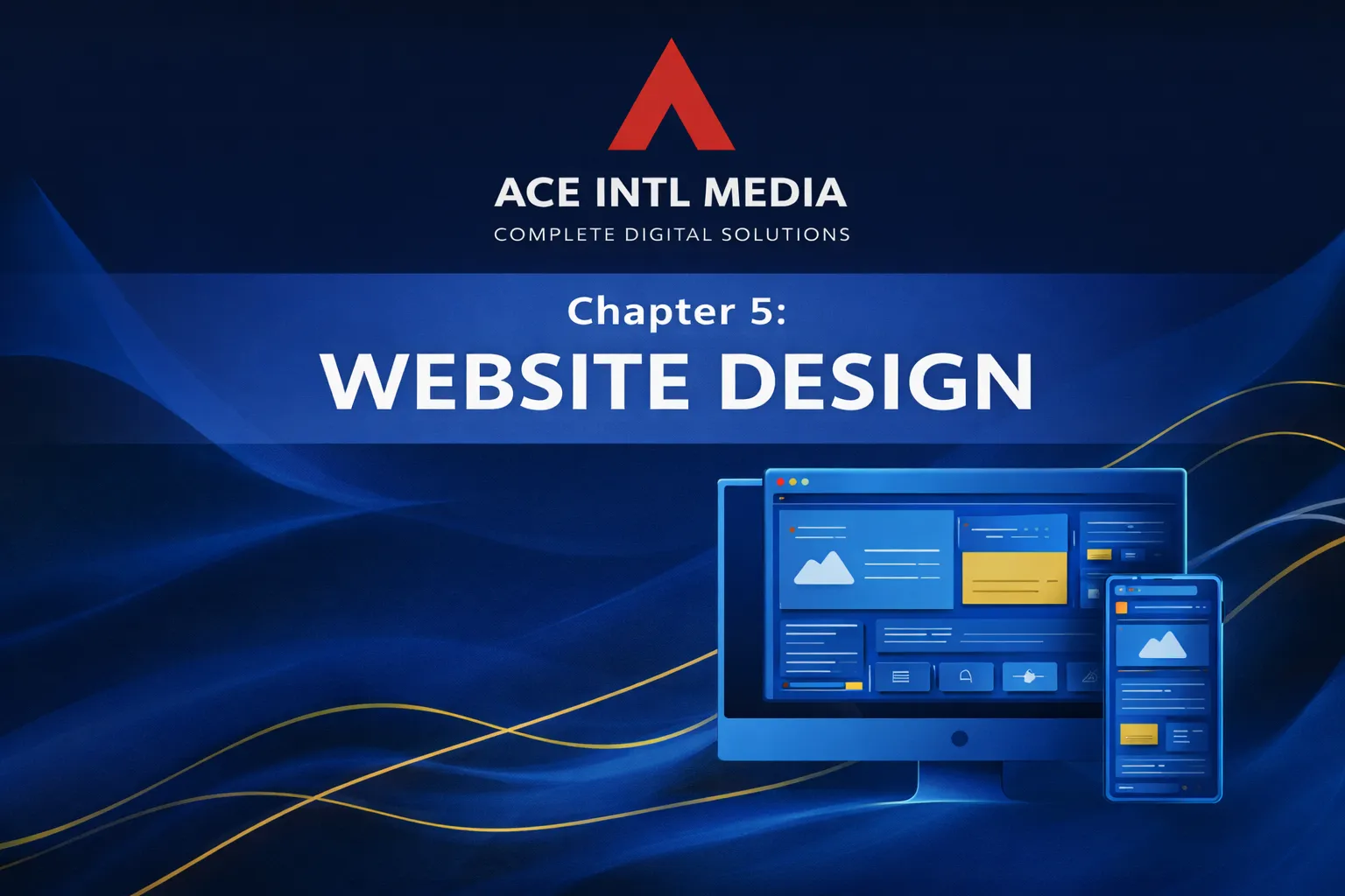 Chapter 5 website design by Ace Intl Media